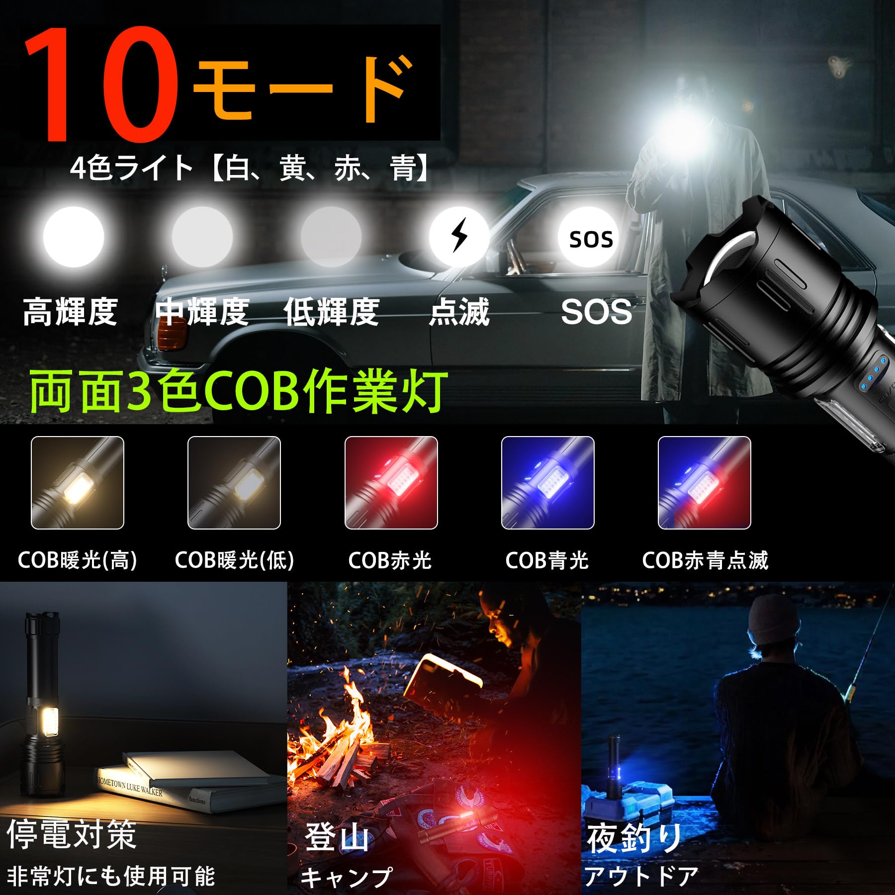 防災ライト　ライティンゲイル　アルミニウムワークライト 防災ライト ライティンゲイル アルミニウムワークライト